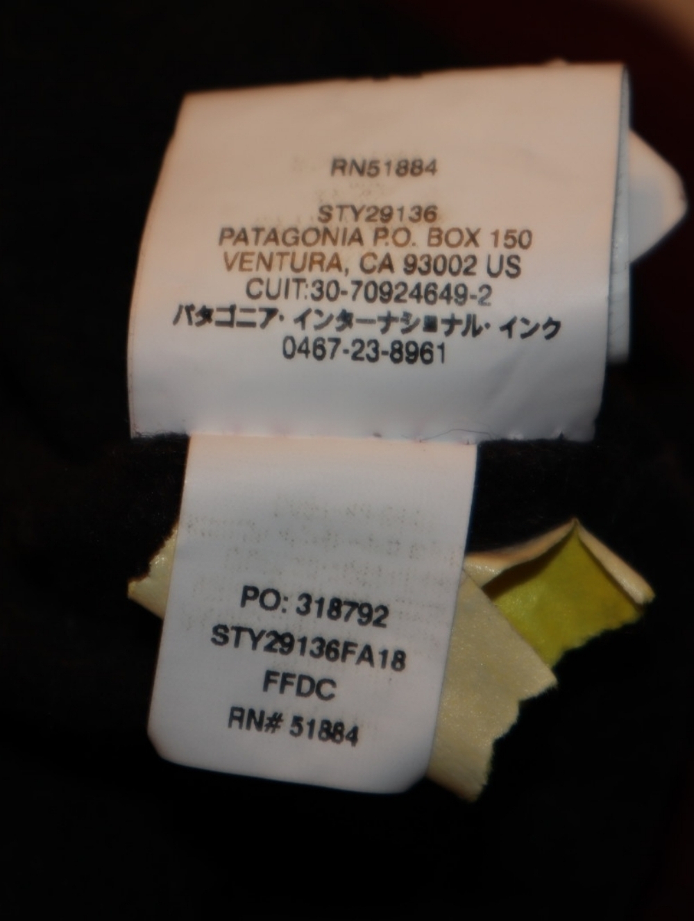 Patagonia‎ Ear Flap Hat Free Folk: Dark Current - Picture 10 of 11